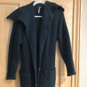 Blue Free People Sweater